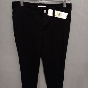 Calvin Klein Black Skinny Pants with Sleek Design NWT. SIZE 4  Retail $89. Sale